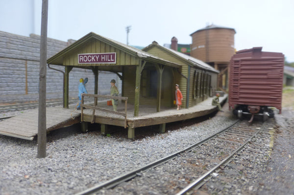 Pacific Southern Railway Rocky Hill station
