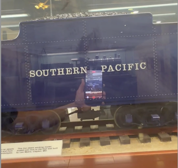 Look what Murr found at Union Station in St. Louis!